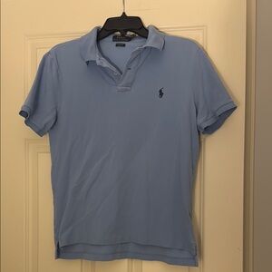 Polo by Ralph Lauren Blue Cotton Polo Shirt